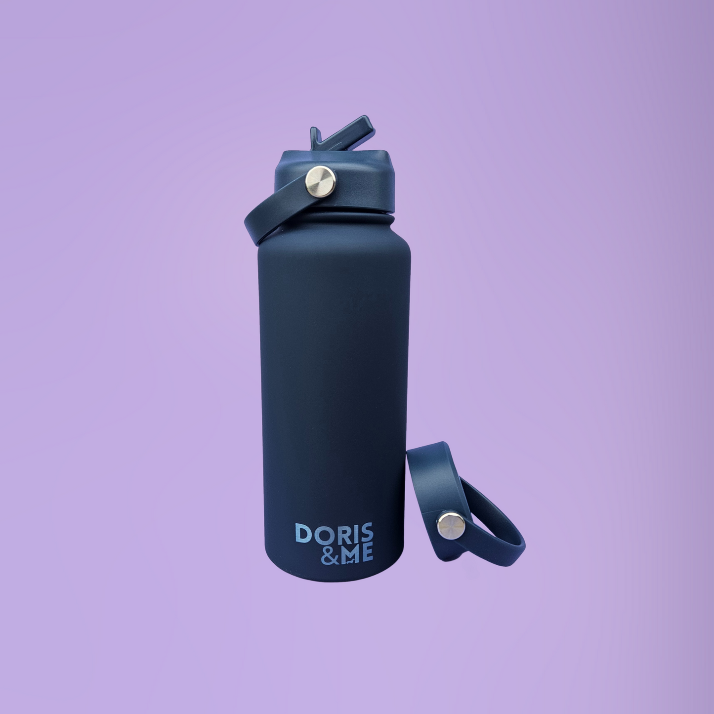 Insulated Water Bottle 1000ml / 34oz - Midnight Blue