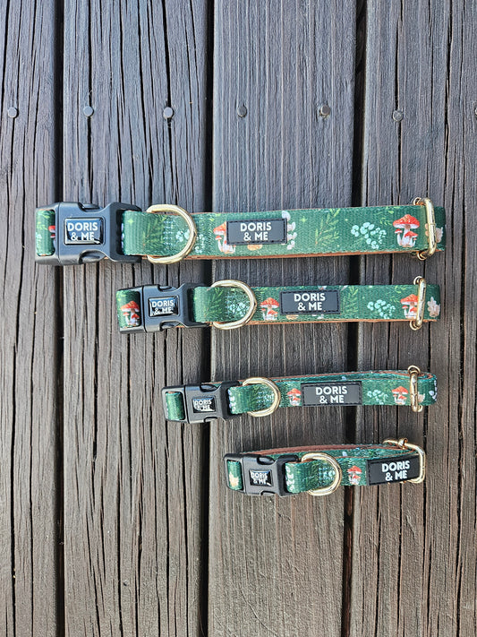 Shroomies & Zoomies- Dog Collar