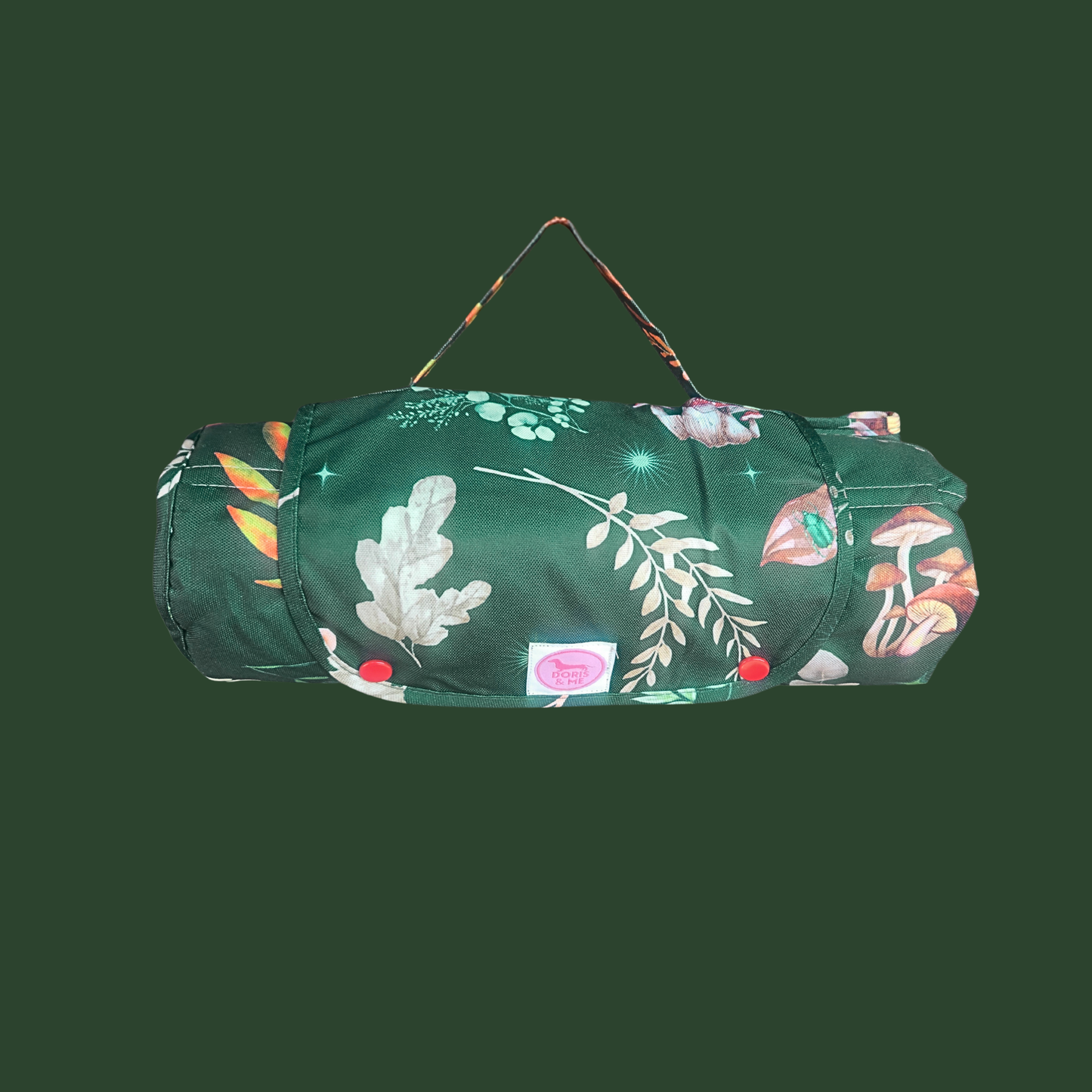 Paws & Go Travel Mat- Shroomies & Zoomies