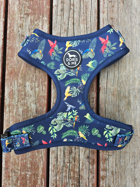 A-Parrotly so- Adjustable Dog Harness