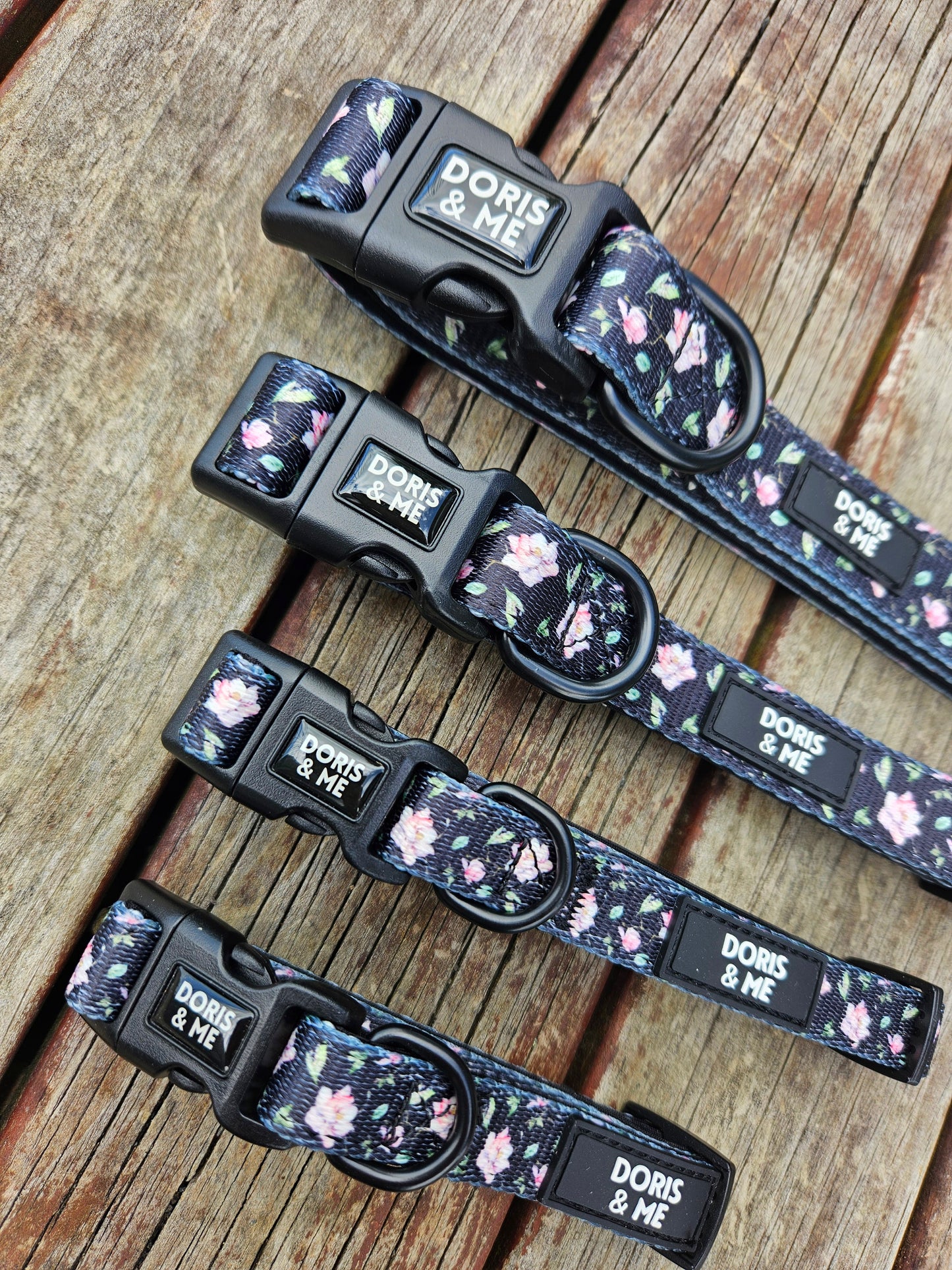 Petals in Pink - Dog Collar
