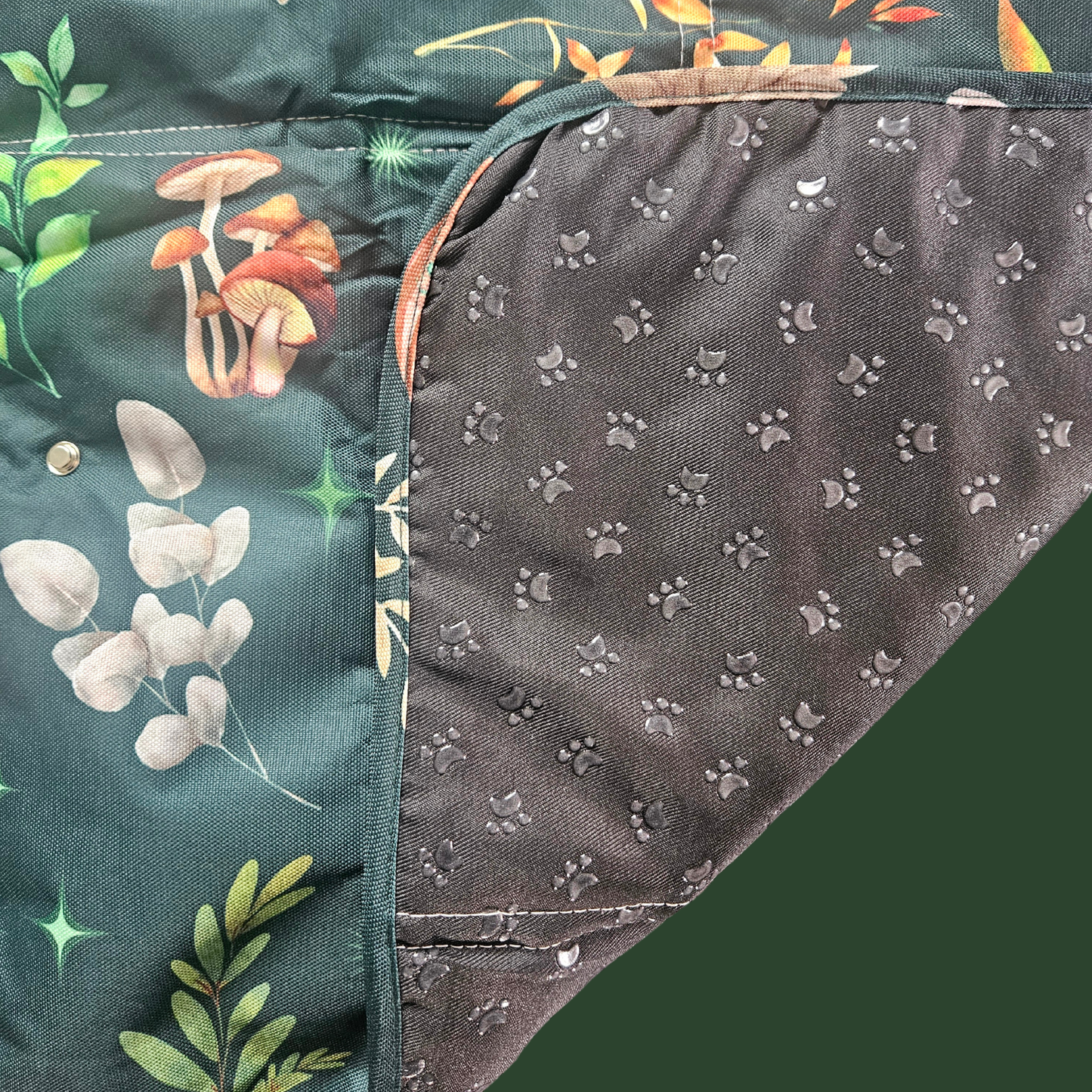 Paws & Go Travel Mat- Shroomies & Zoomies