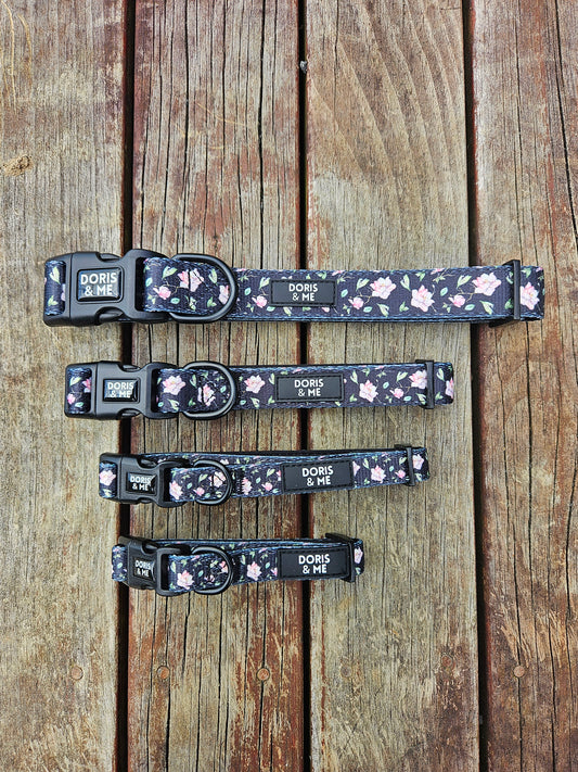 Petals in Pink - Dog Collar